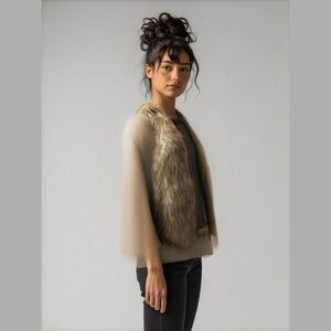 🛍Bundle sale🛍H&M Divided faux fur vest 4 brown